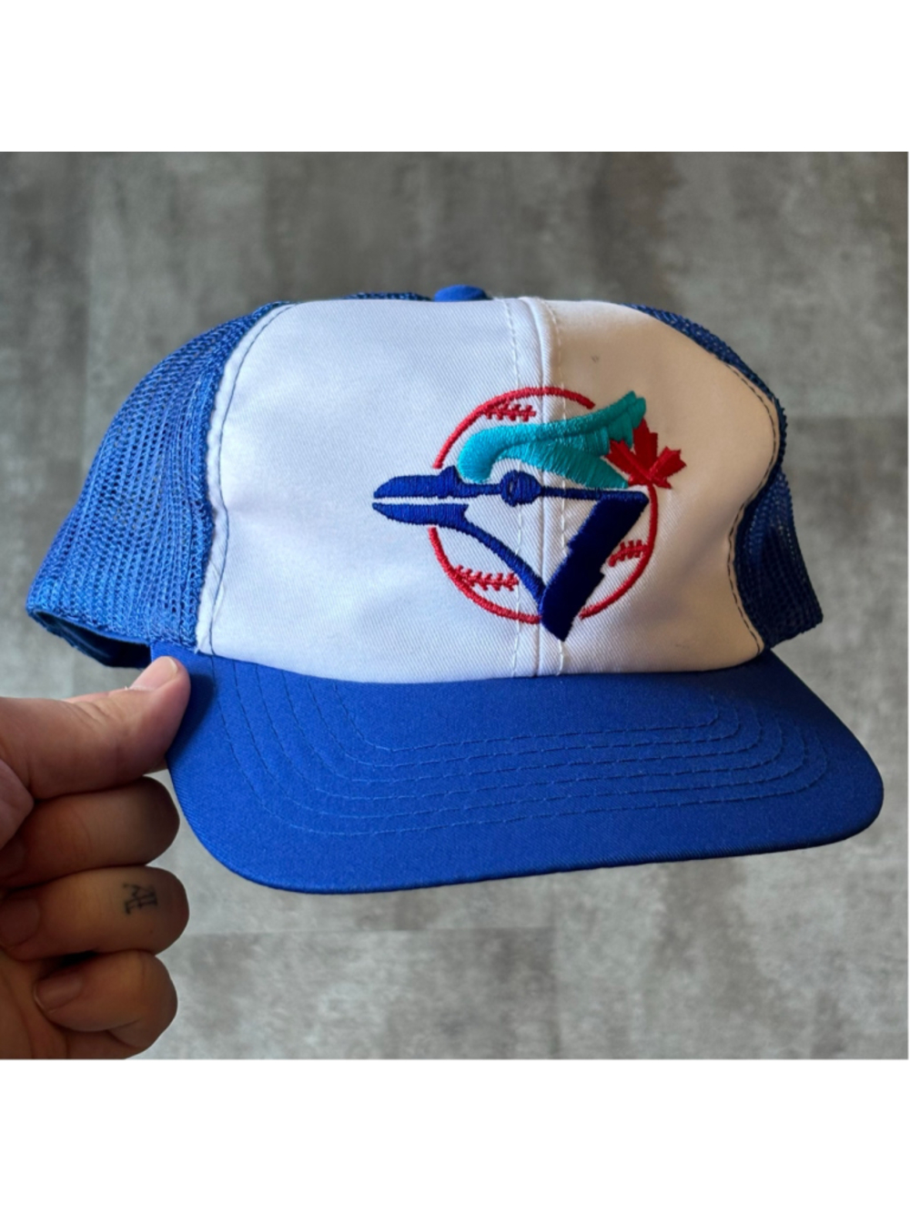 Vintage Toronto Blue Jays SnapBack Hat Ted Fletcher Mesh